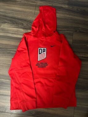 Nike U.S. Soccer Development Academy Red Hoodie - youth xl